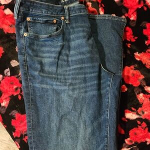 American Eagle Outfitters Dark Blue Relaxed Jeans Sz. 38x32